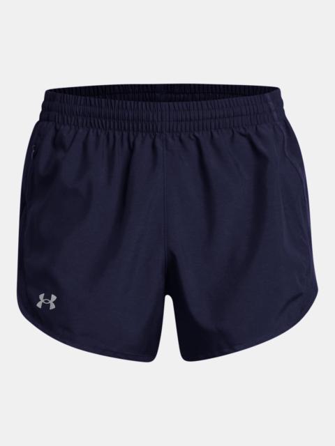 Under Armour Women's UA Fly-By Heather 3" Shorts