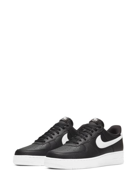 Nike Nike Air Force 1 '07 Basketball Sneaker in Black/White at Nordstrom