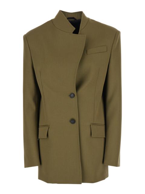THE ATTICO The Attico Women Wool Gabardine Blazer