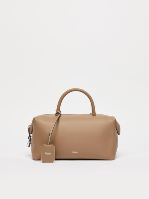 Max Mara HOLDALLM Medium natural leather bowler bag