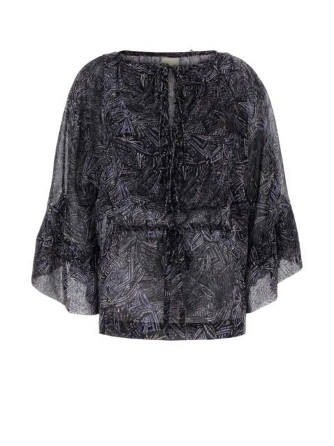 Isabel Marant Isabel Marant Women Printed Silk Tekia Blouse