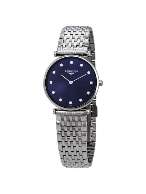 Longines Longines La Grande Classique Sunray Blue Diamond Dial Ladies Watch L4.512.4.97.6