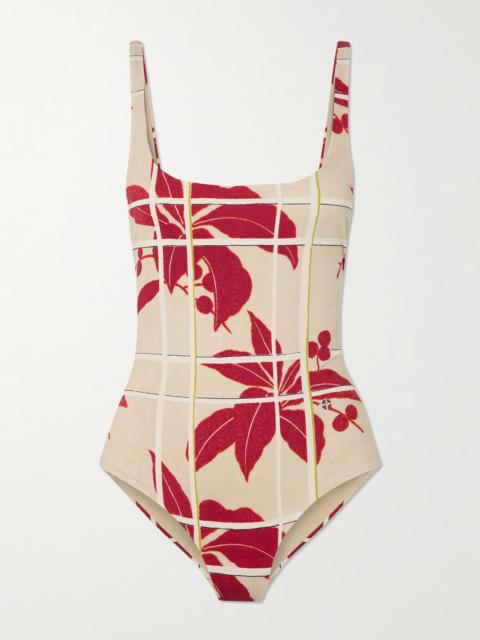 Loro Piana Floral-print Swimsuit