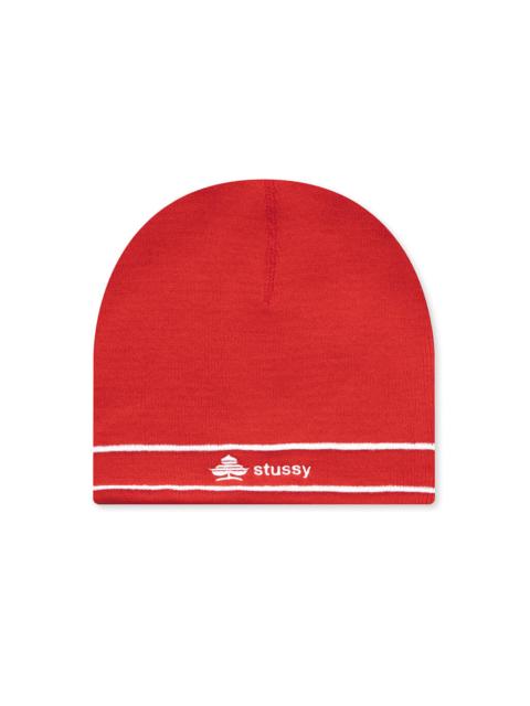Stüssy CLOVER SKULLCAP - RED