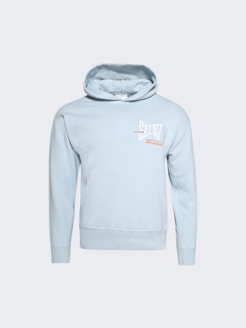 SAINT M×××××× Ribon Saint Hoodie Blue