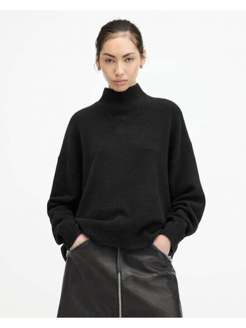 ALLSAINTS ASHA SOFT FLUFFY SWEATER