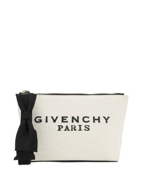 Givenchy Givenchy Small Bow-detail Make Up Bag