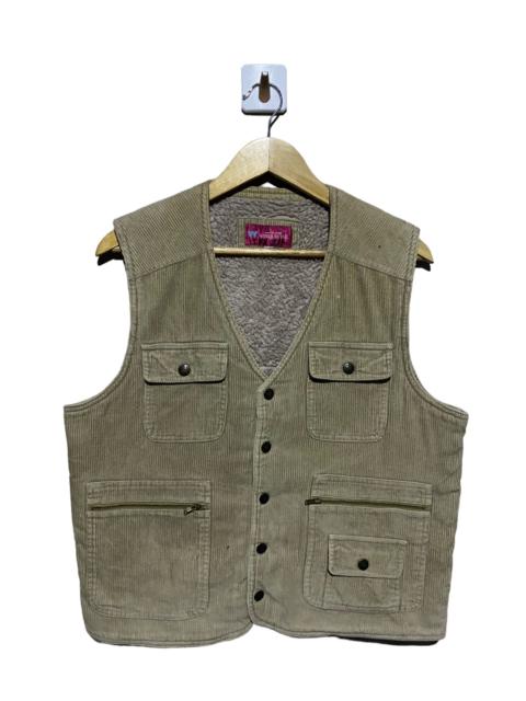 Other Designers Vintage - 🔥SALE🔥WORLD ISLAND CORDUROY VEST MULTIPOCKET