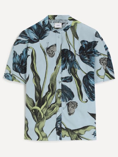 Erdem Floral Print Short Sleeve Shirt