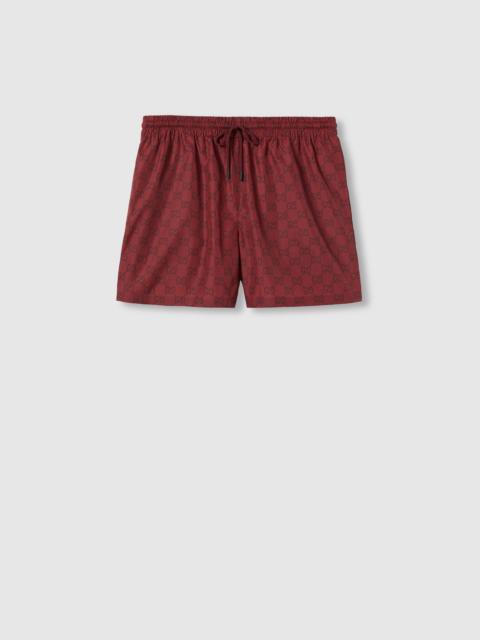 GUCCI GG print nylon swim short