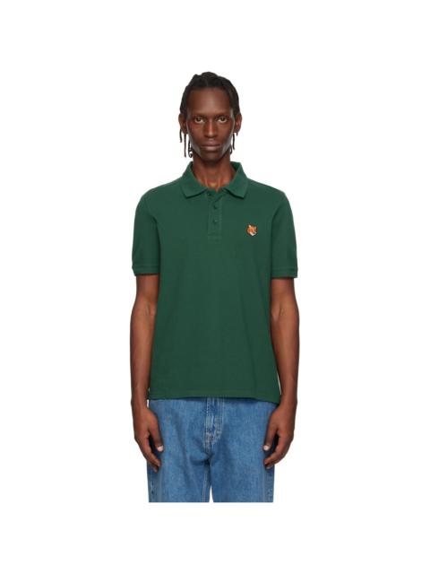 Maison Kitsuné Green Fox Head Regular Polo