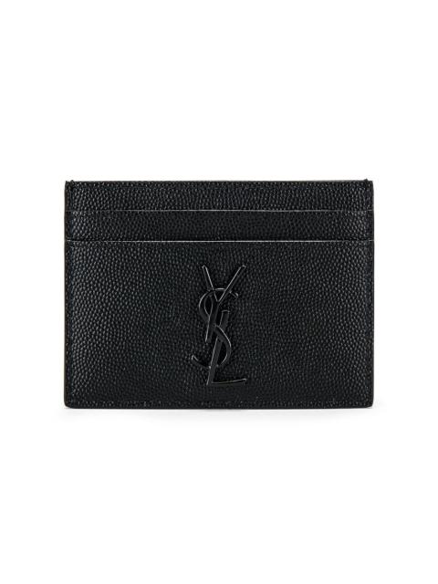 SAINT LAURENT Monogram Credit Card Holder