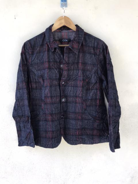 Other Designers Designer - MadeinJapan Co's checkered Button Up Jacket