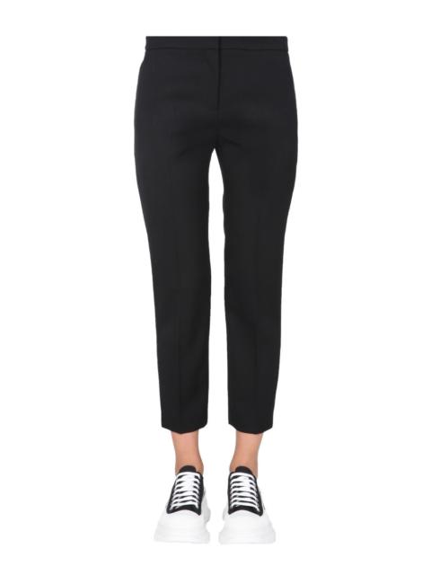 Alexander McQueen Alexander Mcqueen Women Cropped Straight Trousers