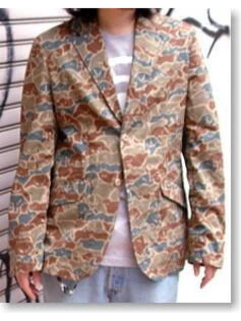 Other Designers Designer - Japanese Sci-Fi Cospa Gundam MS Camouflage Tailored Jacket