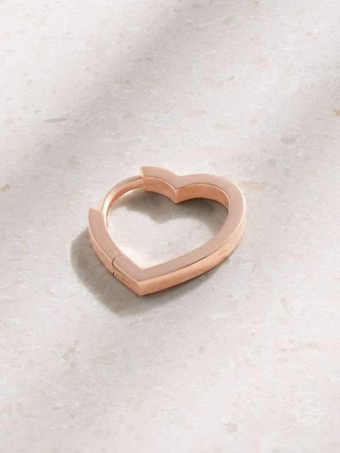 REPOSSI Antifer Heart Small 18-karat Rose Gold Single Earring