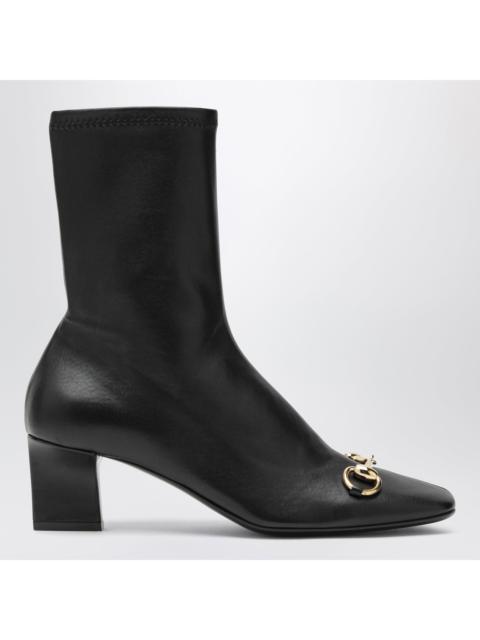 GUCCI Gucci Black Signora Ankle Boots With Horsebit Women