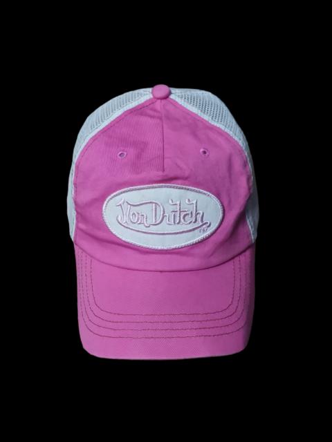 Other Designers Vintage - Vintage Von Dutch Hats Pink & White - Nice Design