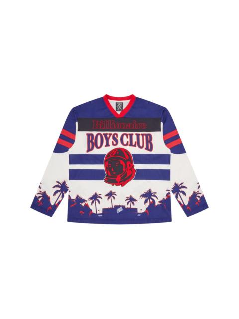 BILLIONAIRE BOYS CLUB STADIUM HOCKEY STRIPED GRAPHIC JERSEY