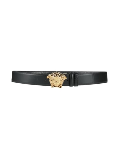 VERSACE Black Men's Leather Belt
