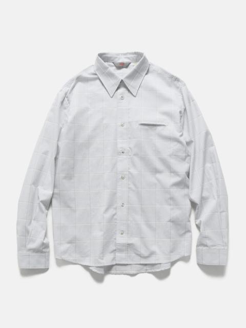 Kiko Kostadinov x Kiko Kostadinov Long Sleeve Shirt Lt. Grey Plaid
