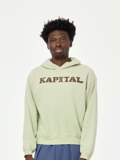 Kapital SWT KNIT HOODIE (SPEAKEASY KAPITAL) (MINT)
