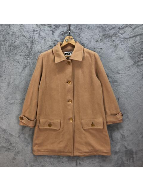 Other Designers DKNY JEANS WOOL LONG COAT / OVERCOAT #5501-193