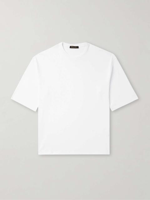 Tremezzo Sea Island Cotton-Jersey T-Shirt