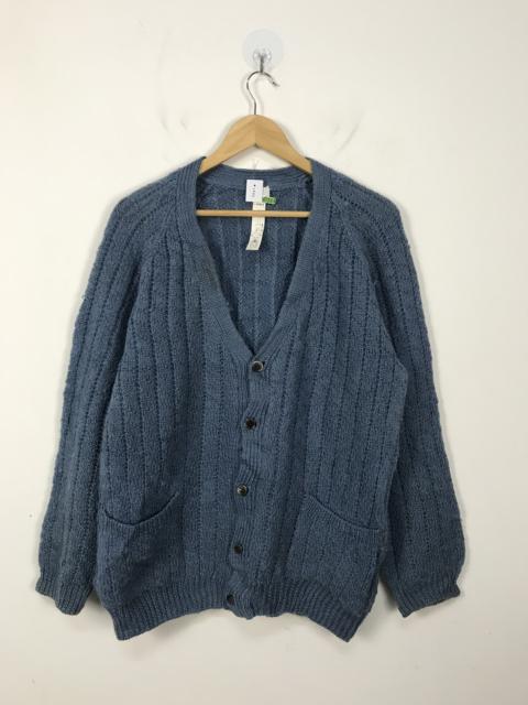 Other Designers Japanese Brand - Unbrand Homespun Knit Cardigan #2833