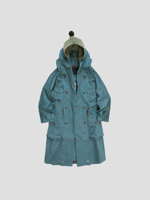 VENTILE TRAGGLE TALL RING COAT - SAX