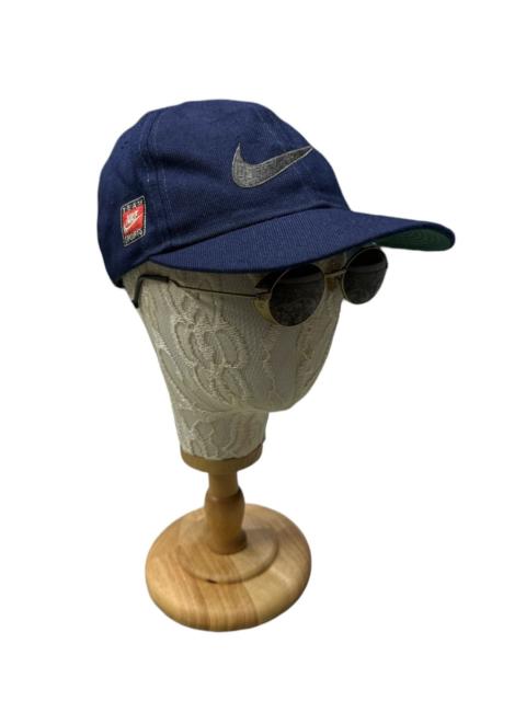Nike VINTAGE 1990s NIKE SPORTS EMBROIDERED SNAP BUTTON CAP