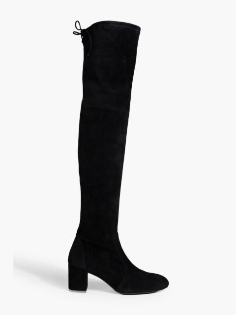 Stuart Weitzman Yuliana suede over-the-knee boots