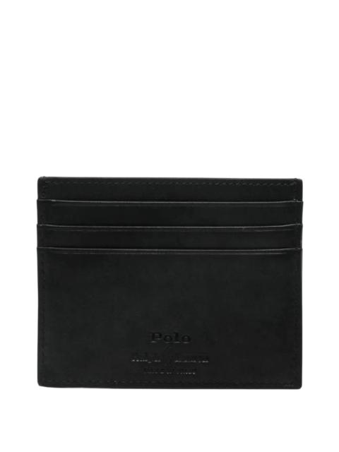 Polo Ralph Lauren Polo Ralph Lauren Logo Motif Leather Card Case