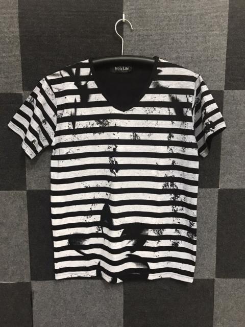 Other Designers Japanese Brand - Wild Life Seditionaries Prisoner Stripe Pain Splash Short