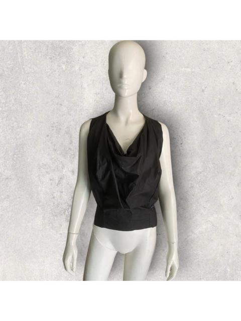 Vivienne Westwood Vintage 2000’s Gold Label Cowl Neck Draped Top