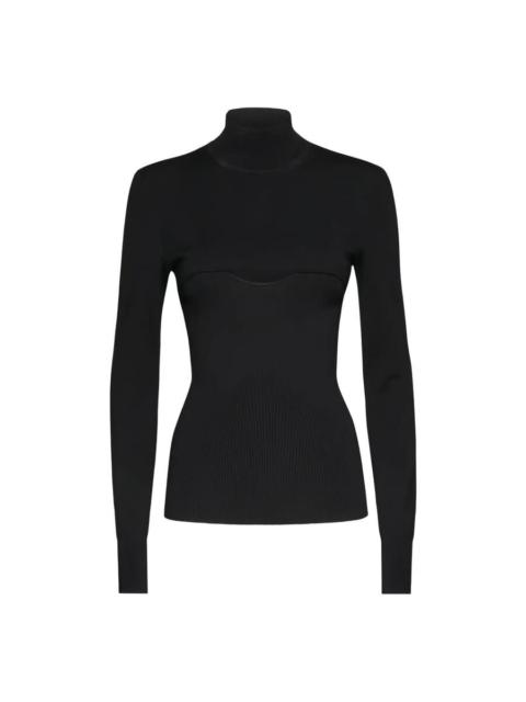 FERRAGAMO Ferragamo Long Sleeves Mock-Neck