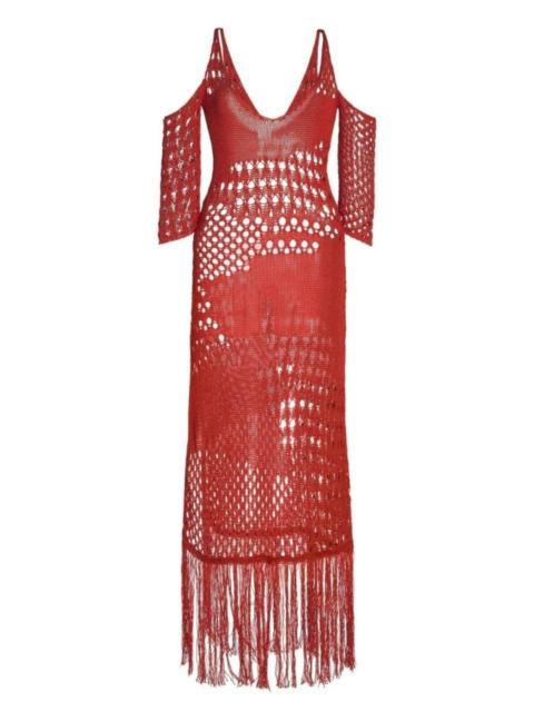 Altuzarra Octavia Crochet Knit Dress