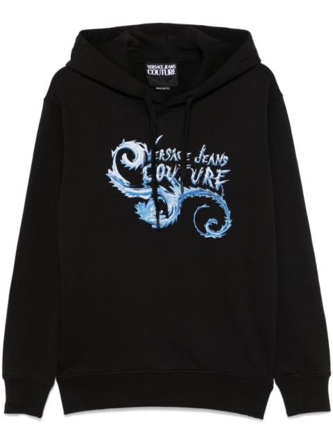 Hooded sweatshirt with print