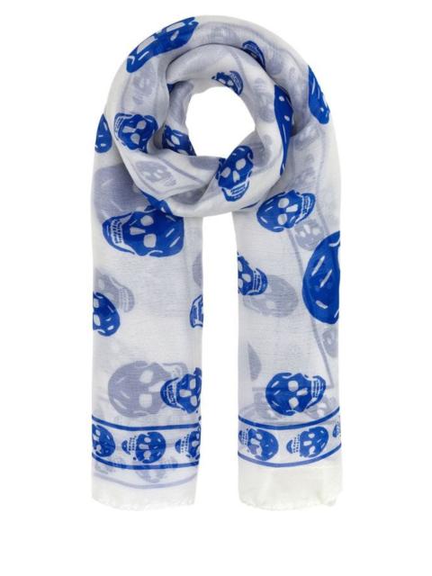 Alexander McQueen ALEXANDER MCQUEEN Printed Silk Foulard