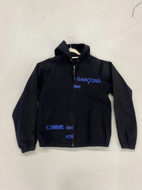 Comme Des Garçons Comme Des Garcons Homme Blue Logo Jacket