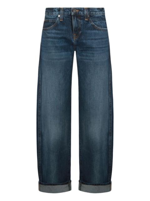 KHAITE Barrel leg jeans