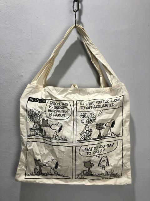 Other Designers Peanuts - Faron and Snoopy cotton bag