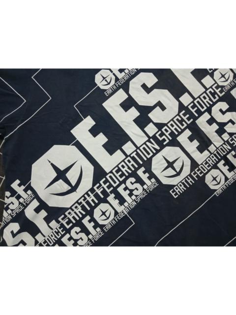 Other Designers Comics - Gundam - EFSF tshirt Anime Fullprint All Over Print 💥