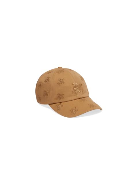 Vilebrequin Embroidered Cap Turtles All Over