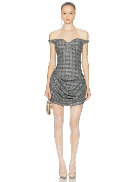 MAGDA BUTRYM Gathered Mini Dress