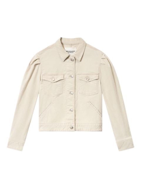 Isabel Marant Étoile Bolineav puffed-sleeve pocket jacket