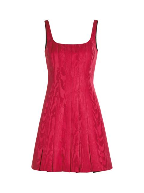 EMILIA WICKSTEAD Emilia Wickstead Sascha Moiré Mini Dress