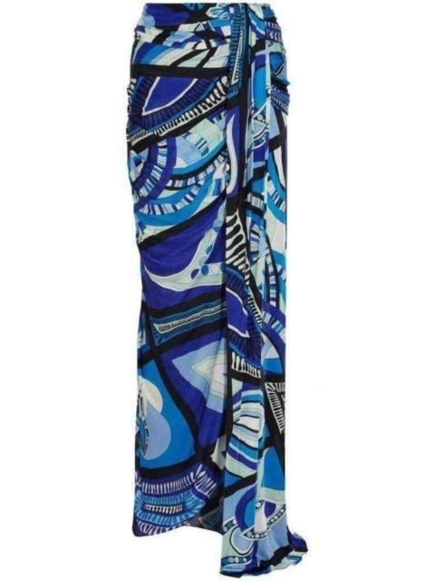 PUCCI Printed Stretch Jersey Skirt