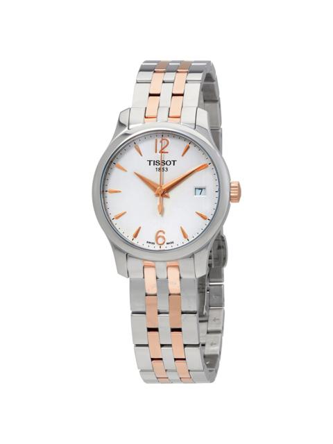 Tissot - Tissot Tradition White Dial Ladies Watch T063.210.22.037.01