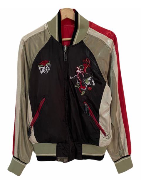 Diesel 🔥Diesel Blue Panthers Japunk Rayon Sukajan Souvenir Jacket